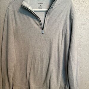 Van Heusen Gray Zip-Up Sweater